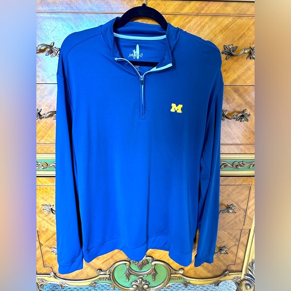Michigan Long Sleeve Men’s Pull Over Shirt Sz Large - Picture 1 of 4